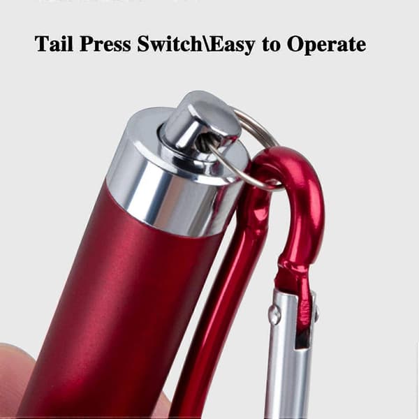 Mini taskulamppu avaimenperä, Mini LED-taskulamppusetti, Mini taskulamppu, 's Mini taskulamppu, LED-taskulamppu, Pieni taskulamppu retkeilyyn, Lahjoja
