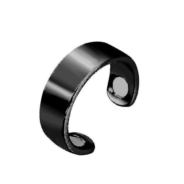 Diabetic Blood Sugar Control Ring Blood Sugar Meter Diabetes Monitor Healthy Blood Sugar Meter Black