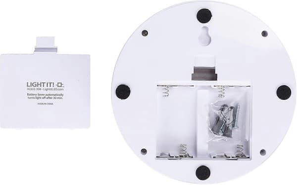 LED Tryklys, Hvid, Enkeltpakke