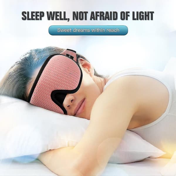 3D Sovmask Reseskugga Ögonmask För Sömn Ögonbindel Ögonskydd Nattmask Sovmask Ögonlapp