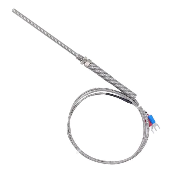 Højkvalitets K-type termoelement i rustfrit stål 304 med pointerdiameter