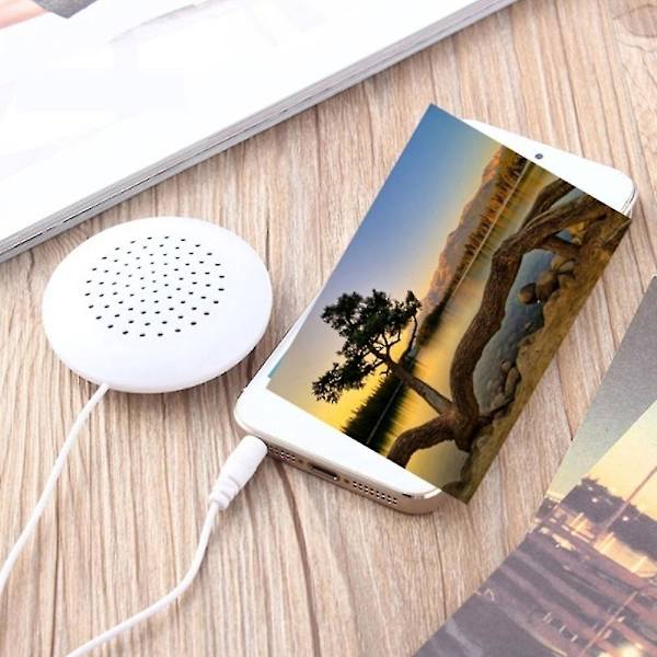 3 x 3,5 mm Universal Dual Högtalare MP3 MP4 Mobiltelefon Musik Kudde Spelare Tillbehör