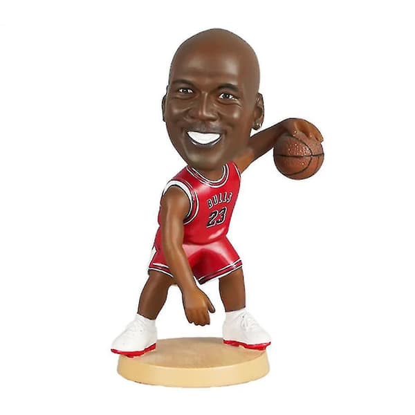 Sofirn Michael Jordan Actionfigur Staty Bobblehead Basketbolldocka Dekoration
