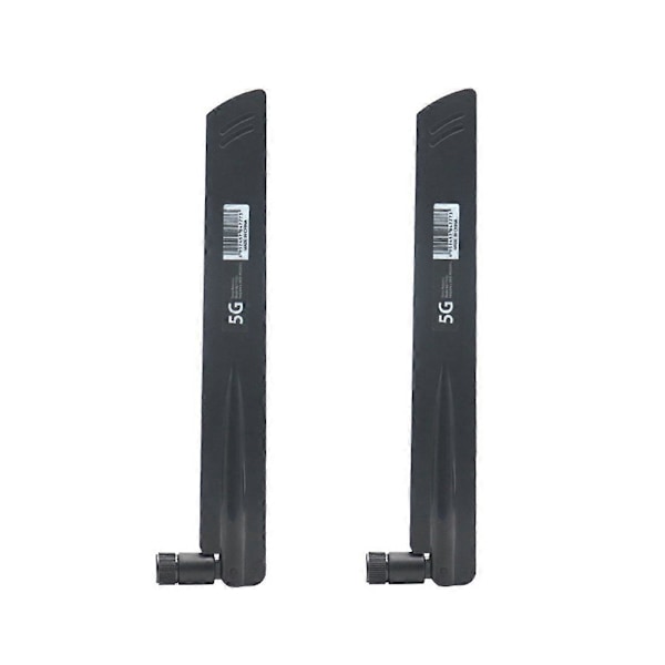 2 st 3G 4G 5G Antenn 600-6000MHz 18DBi Förstärkning SMA Hane för Trådlöst Nätverkskort Wifi Router High Si