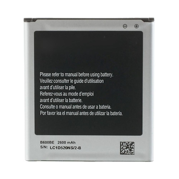 For Samsung Galaxy S4 IV I9500 3.80V 2600mAh Ladbar Li-ion Batteri Reservedel (Kode: B