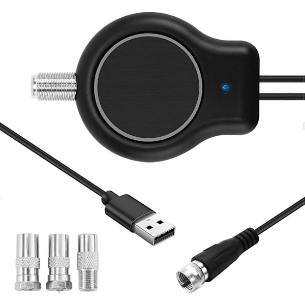 Nopea asennus ulko- tai sisäkäyttöön HDTV digitaalinen TV-antenni HD FM DVB USB-virralla