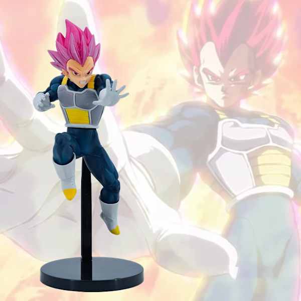 Dragon Ball Figur Fighting Form Miniature Figur Cartoon Model Samleobjekt PVC Vegeta Frieza Action Figur Model Julegave