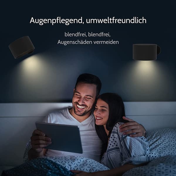 LED væglampe til indendørs brug med USB