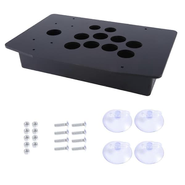Arcade Joystick Akryl Panel Kabinet til Arcade Spillemaskine DIY