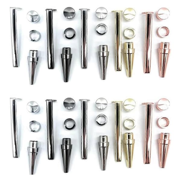 Slimline Trä Twist Pennset 10 st, Diverse Finishar 7mm Twist Pennset