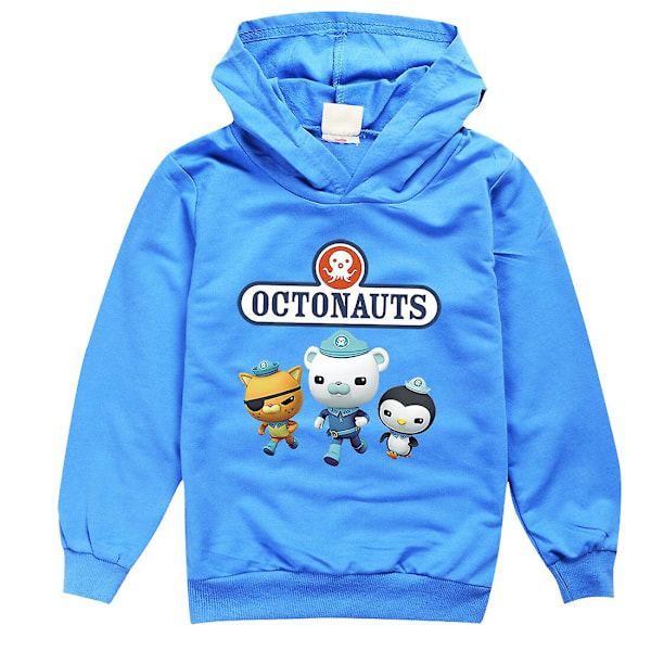 Octonauts Hoodies Barnkläder Octonaut Barn Rosa Huppareita Piirretty Urheilupuku Barn Pitkähihainen Kawaii Puserot