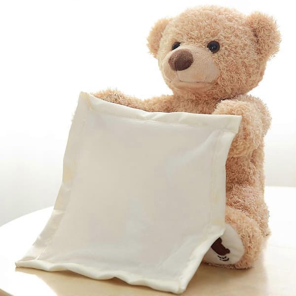 Peek-A-Boo Nalle Karhu Animoitu Pehmolelu