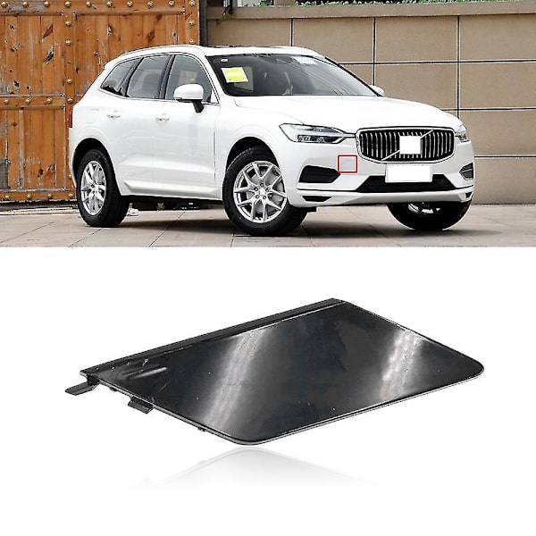 För Volvo Xc60 2018 2019 Bil Bakre Stötfångare Släpvagnsskydd Dragkrok Lock Dragkåpa Dragkåpa