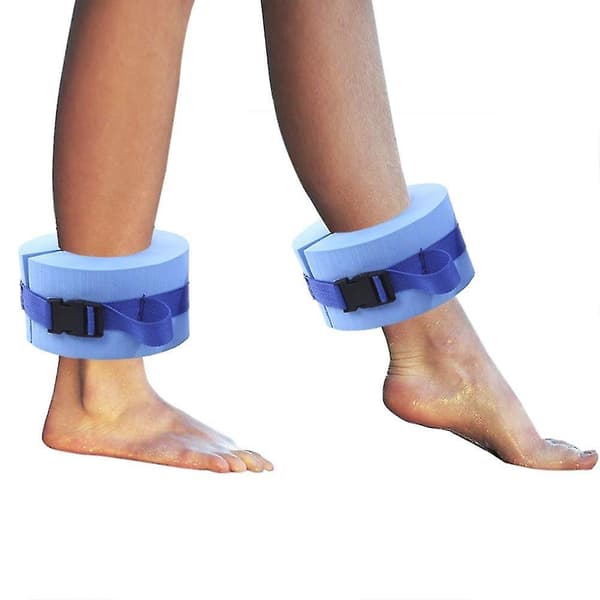 2 st Simningsvattenövning Aerobics Vattenflytande Ankel Arm Handled Manschetter