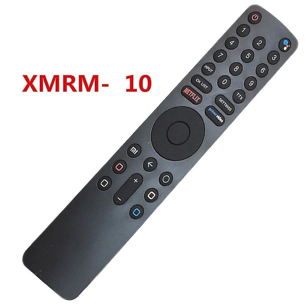 Ny Xmrm-10 fjärrkontroll för Mi Tv Passar för Bluetooth Röstfjärrkontroll 4s 4a Android Smart L65