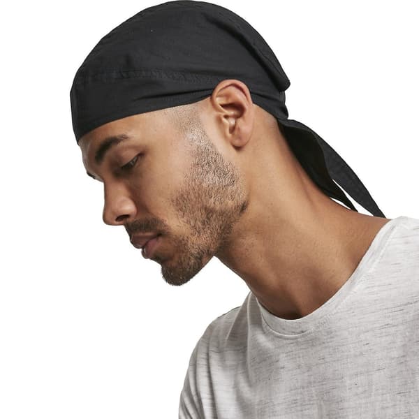 Urban Classics Biker Bandana Du-Rag Musta