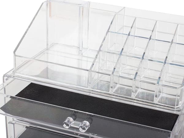 Makeup Stand / Makeup Stand - 16 rum og 3 skuffer Makeup Opbevaring