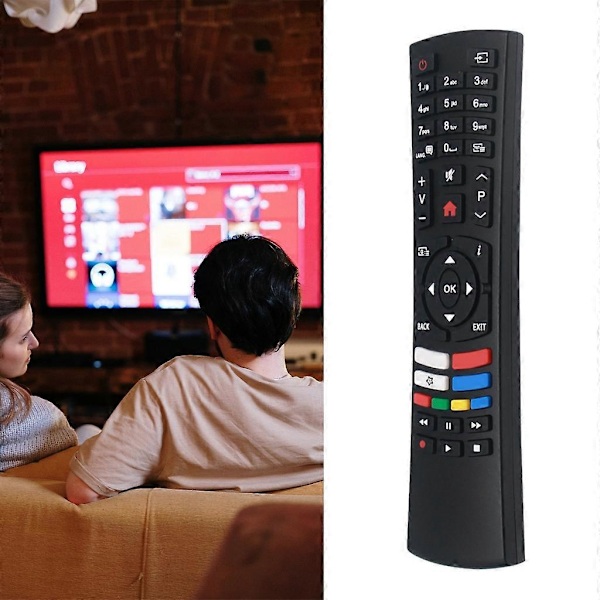 Ersättningsfjärrkontroll för VESTEL BUSH RC4390 RC4390P TV-fjärrkontroller, fullt utrustad och långdistansöverföring