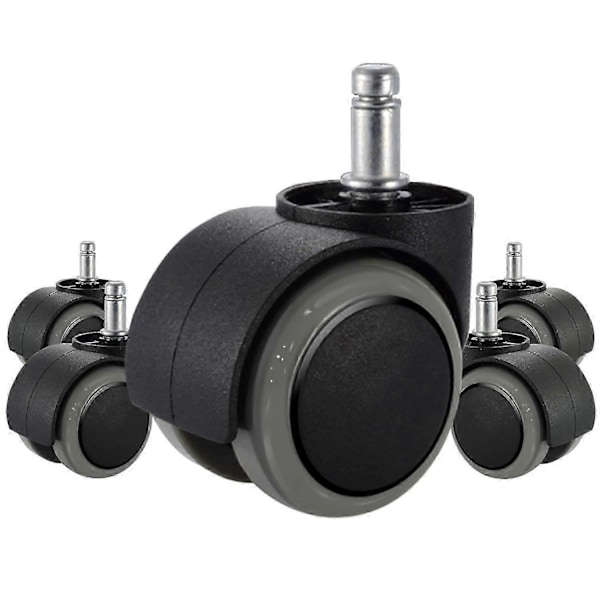 Kontorstol Hjul, 5-pakning, Passer IKEA Stol (10mm x 22mm)  Tungt Lastbærende