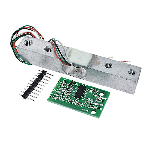 HX711 Vekt Sensorsmodulsett Digital Lastcelle Vekt Sensor A/D Modul 5KG Vektskala for , Vektskala Dis