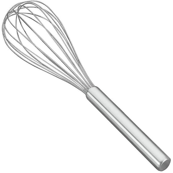 Robust Håndpisker i Rustfrit Stål, 30 Cm, Sølv