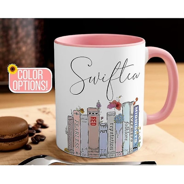 Swiftea Kaffeemugg - Rolig Söt Mugg - Present, för Kvinnor Och Flickor Fans Nyhet Kaffeemugg A