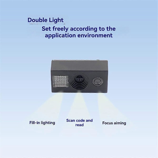DC3.3V USB/232-TTL QR/DM/PDF417/Aztec Viivakoodinlukijamoduuli Windows/Android/IOS -käyttöjärjestelmille Bussi Superma -sovelluksiin