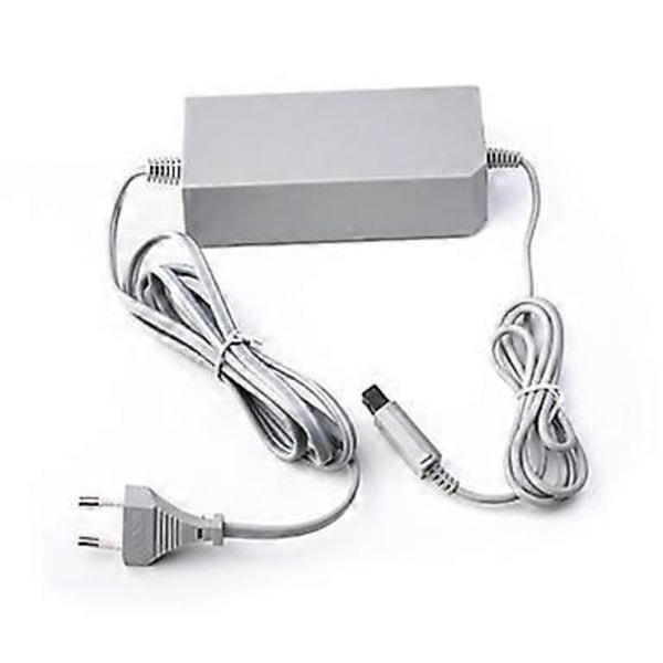 Oplader til Wii U Gamepad AC Strømadapter Oplader til Nintendo Wii U Gamepad Fjernbetjening, Europæisk stik