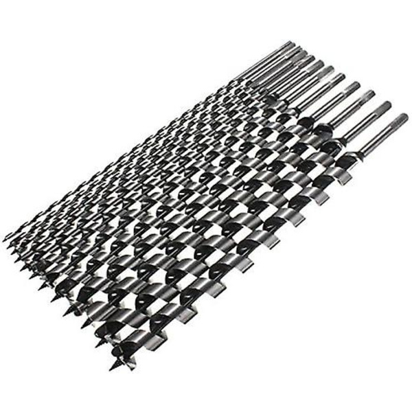 460mm 6-28mm Hex Shank Brad Point Auger Drill Bit Spiral Woodworking Drilling Tool - 16mm