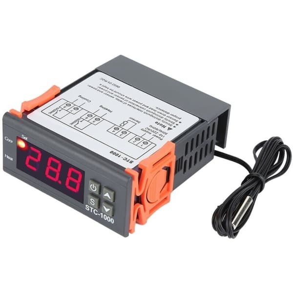 Digital temperaturregulator, temperatursensor, elektrisk termostatstyring 110-220V