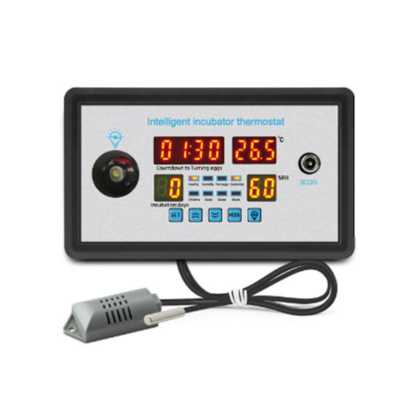 Smart Termostat Digital ZFX-W9002 Termostat Temperatur Fugtighedskontrol Inkubator 360 Automatisk Æg Vendning 220V