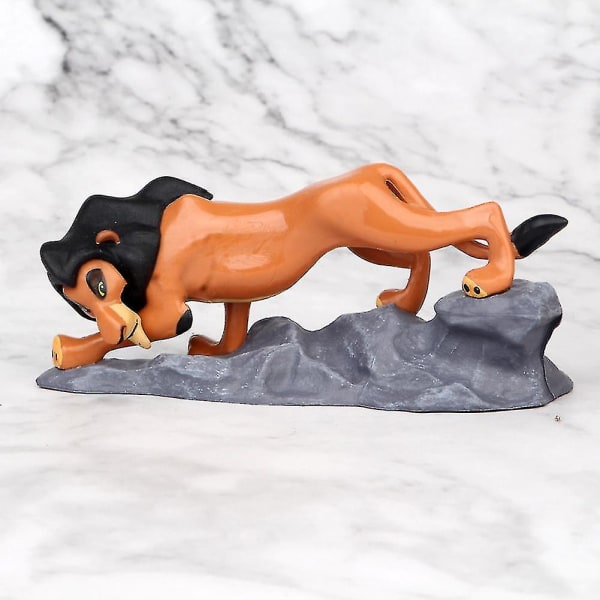 9 stk/sett Løvenes Konge Simba Nala Timon Modellfigur PVC Actionfigurer Klassiske Lekevarer Beste Julegaver