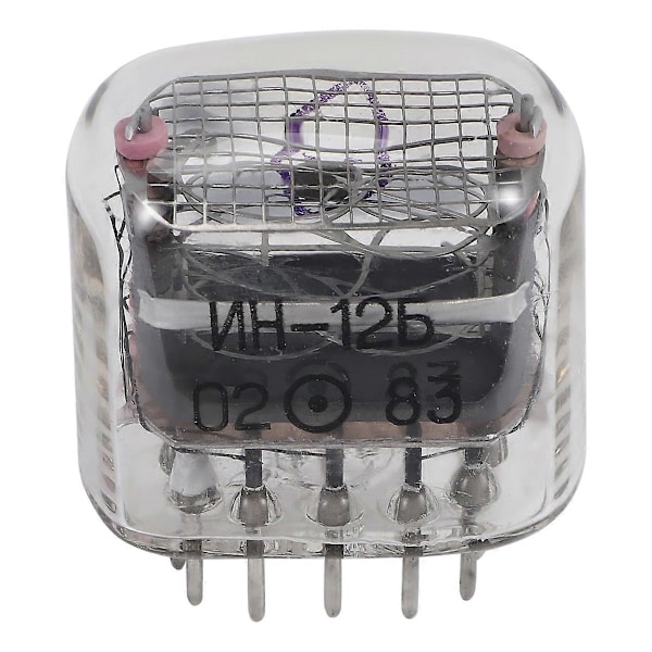 1 stk. Ny IN-12 IN12 gløderør til glødeur Nixie Digital LED-ur med decimalpunkt