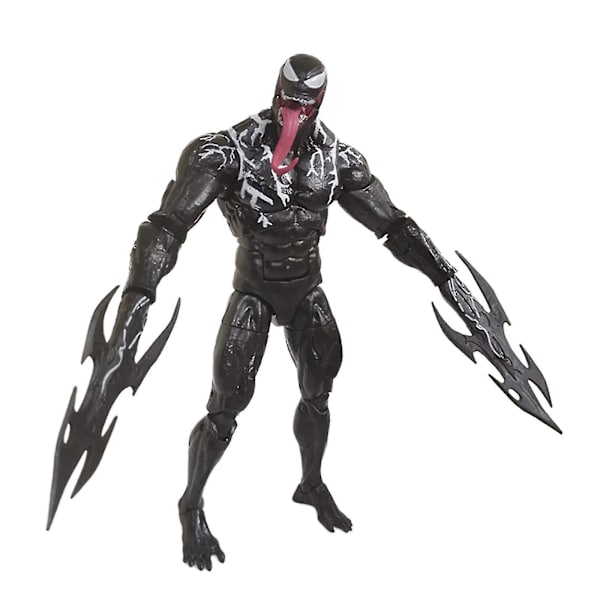 Hasbro Legends Series Venom 6-tuuman kokoelmahahmo Venom-lelu, ensiluokkainen muotoilu ja 5 lisävarustetta