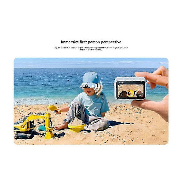 Til Insta360 GO 3S / GO 3 Clip Mount Hat Clip Quick Release Clamp Edition 0703