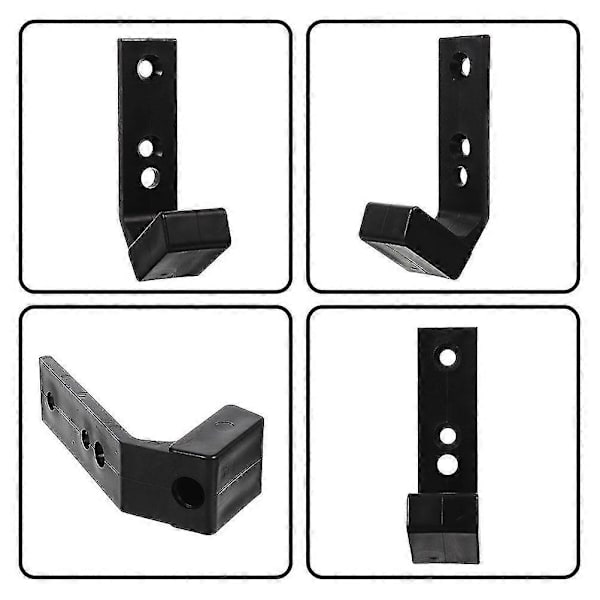 4 stk. J-krog Squat Rack Tilbehør Squat Rack Vægtstangsholder Træningscenter Dumbbell Stativ J-kroge Power Rack Træningsmaskiner Hjem