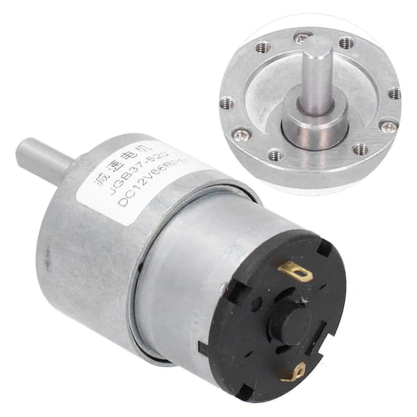 Högkvalitativ JGB37-520 DC-reduktionsmotor DC12V 66RPM