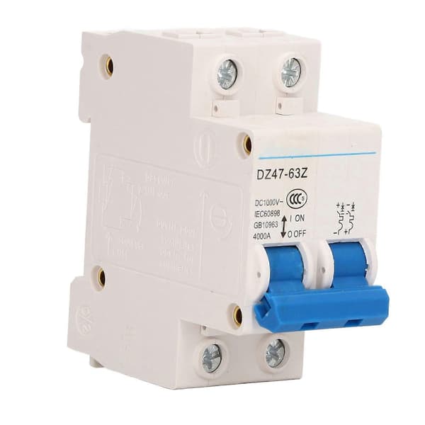 Högkvalitativ DZ47-63Z DC1000V DIN-skena typ liten DC-brytare segment