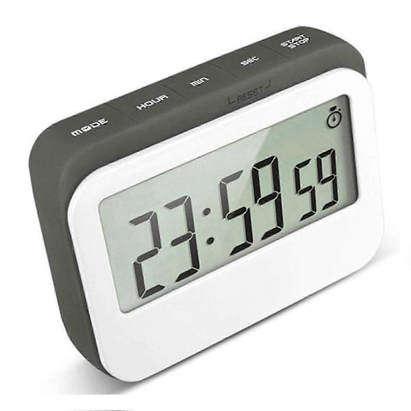 Magnetisk digital kökstimer med LCD-display för matlagning och bakning