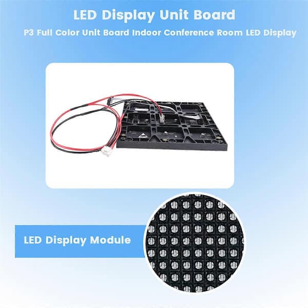 P3 Fullfärg Enhetskort Inomhus Konferensrum Stor Skärm LED Display Modul Elektronisk Annonsering