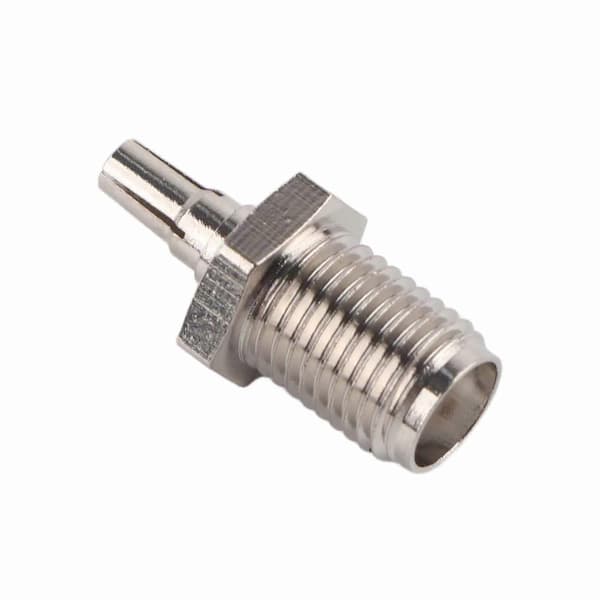 Laadukas koaksiaali RF-liitin SMA naaras - CRC9-sovitin SMA-CRC9 10 kpl