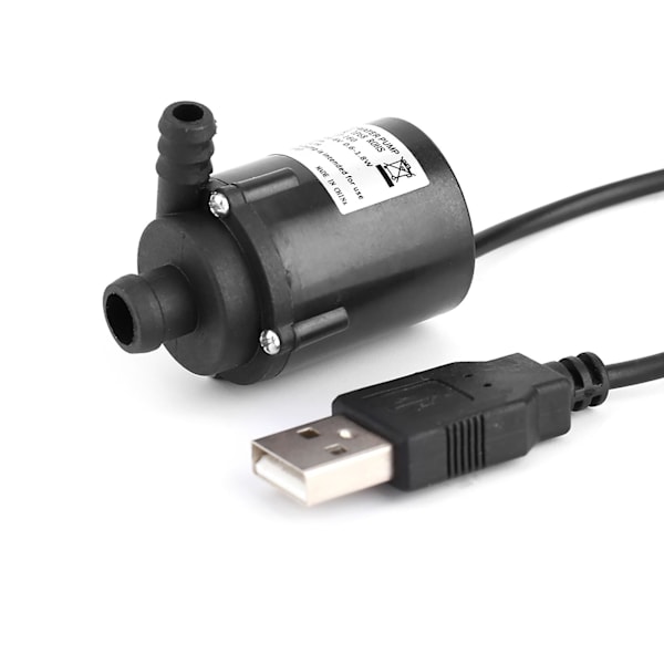 USB GD 6V 150l H Mikroborstelös Submersibel Vattenpump