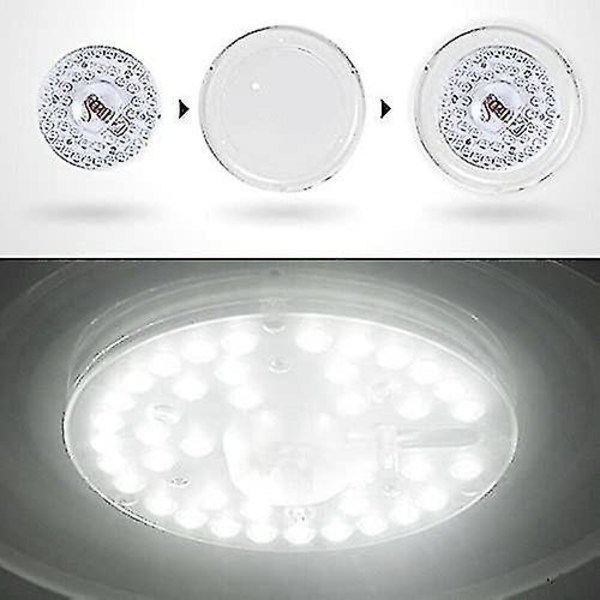 230V 24W LED-modul - Konverteringssett med magnetisk holder - For taklampe, vegglampe - Hvit [energi klasse A+]