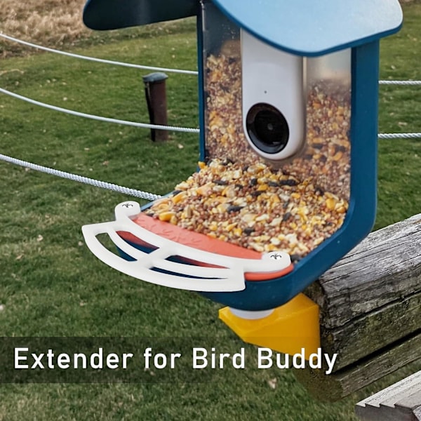 2024 Ny Oppgradert Perche for Bird Buddy Fuglemater, Utvidelsesperche Tilbehør Kompatibel med Bird Buddy Fuglemater