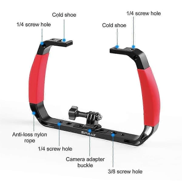 Høykvalitets helt ny Quad Lock motorsykkelstyrefeste for iPhone og