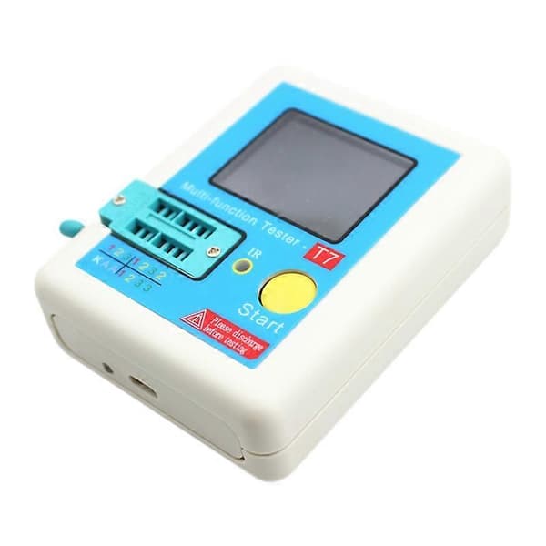 LCR-T7 Højhastigheds Transistor Tester Fuld Farve Grafisk Display Multi-Funktions Bærbar Tester