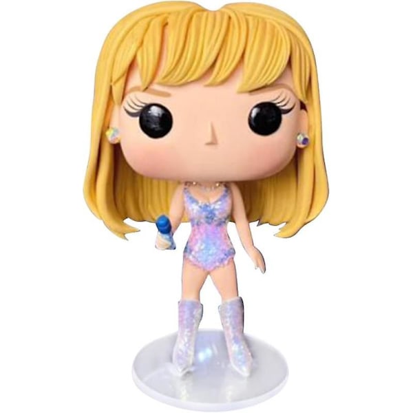 Taylor Resinfigurer Pop Sanger Statue Ornamenter Samleobjekter Håndværk Legedukke Skulpturer til Musikelsker Stue Soveværelse