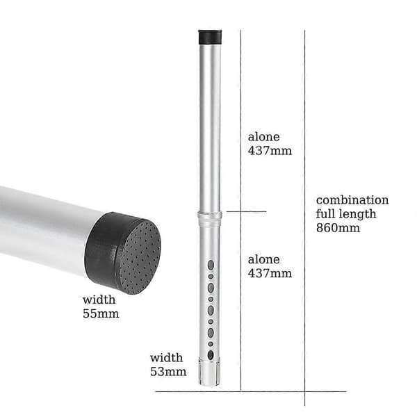 Premium Golfboldopsamler Professionel Golfboldplukker Holdbar Aluminiumlegeringsrør Samler Gol