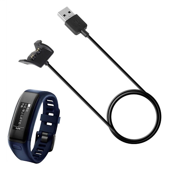 Smart Tilbehør USB Data og Oplader Cradle Dock Oplader til Garmin Vivosmart HR/HR+ Aktivitet