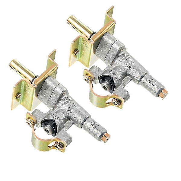 2-pakks Griddle Burner Kontrollventil Kompatibel med Griddle Burner Kontrollventil